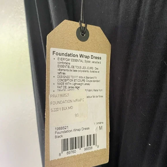 Prana | Foundation wrap dress. Medium BNWT - Picture 9 of 12
